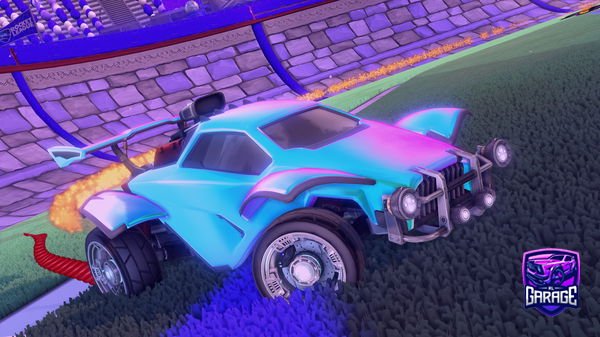 A Rocket League car design from tackywacky85