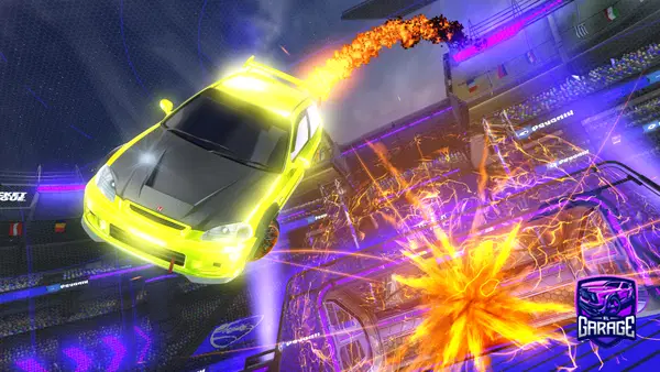A Rocket League car design from WiseblueBEAR