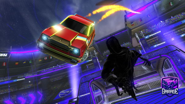 A Rocket League car design from Fhhfu