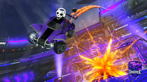 A Rocket League car design from elpertejopo
