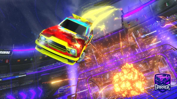 A Rocket League car design from G0USTAV3