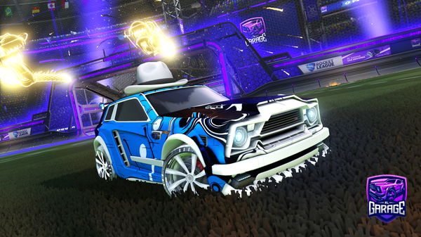 A Rocket League car design from TTVSTATIXL2