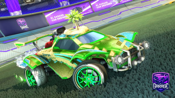 A Rocket League car design from PUSHKAL2007