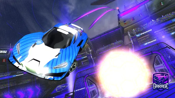 A Rocket League car design from Voidile