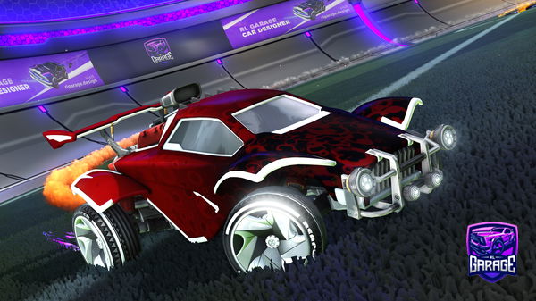 A Rocket League car design from Maroho10