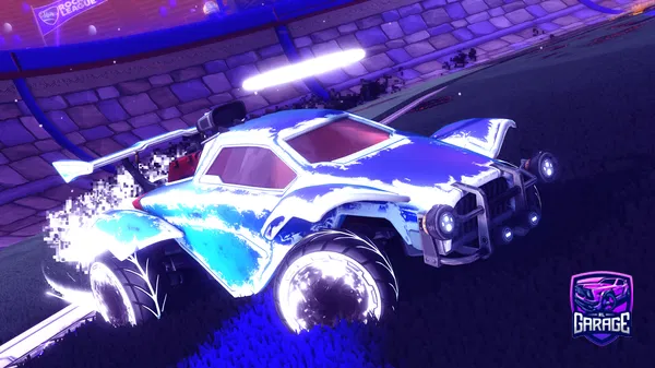 A Rocket League car design from PoesTM