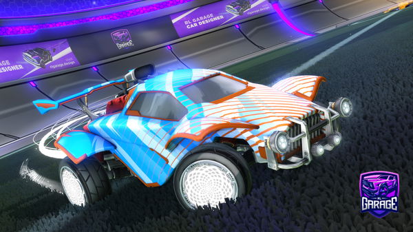 A Rocket League car design from JSSSSS