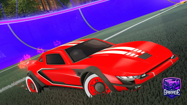 A Rocket League car design from Parrot_D