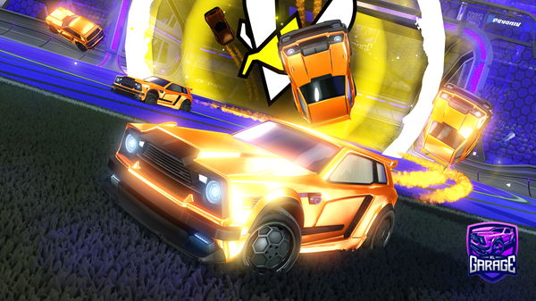 A Rocket League car design from pug_rl