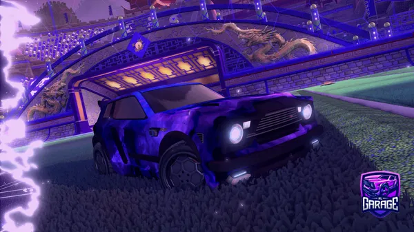 A Rocket League car design from Blu3stormz
