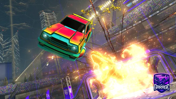 A Rocket League car design from ExTa7z