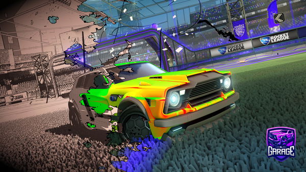 A Rocket League car design from Ian_19