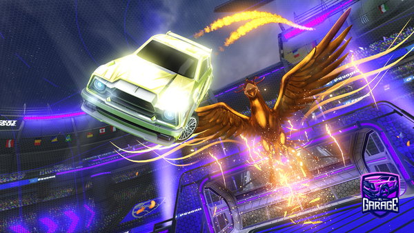 A Rocket League car design from Molten549
