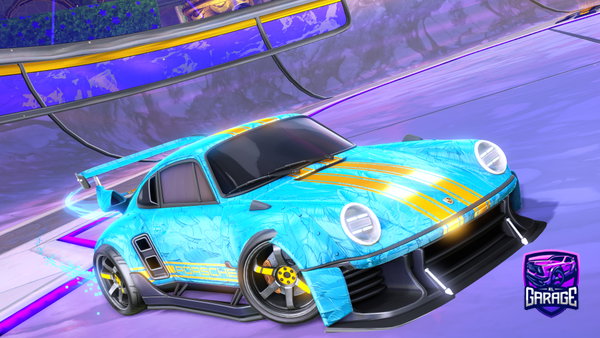 A Rocket League car design from SpaceCA18DET