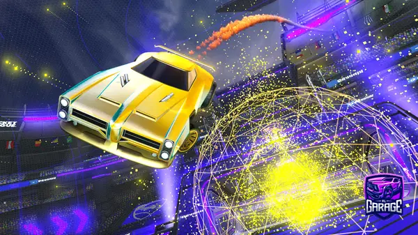 A Rocket League car design from PoIygones