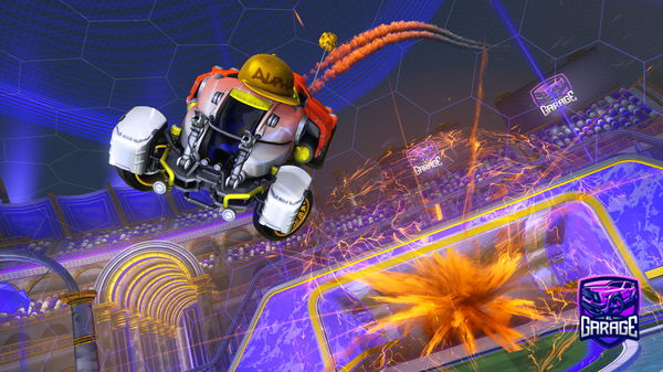 A Rocket League car design from KiwiSandwich300