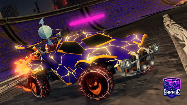 A Rocket League car design from G0ldenGr00t