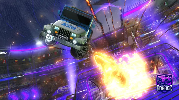 A Rocket League car design from eminem600