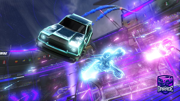 A Rocket League car design from mathiasjcr