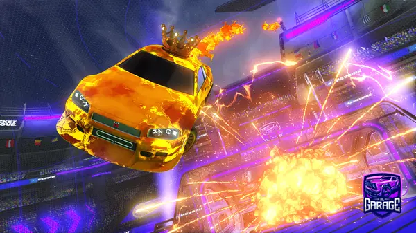 A Rocket League car design from big-mac-dumpy