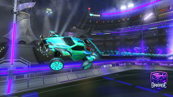 A Rocket League car design from Haunted2393