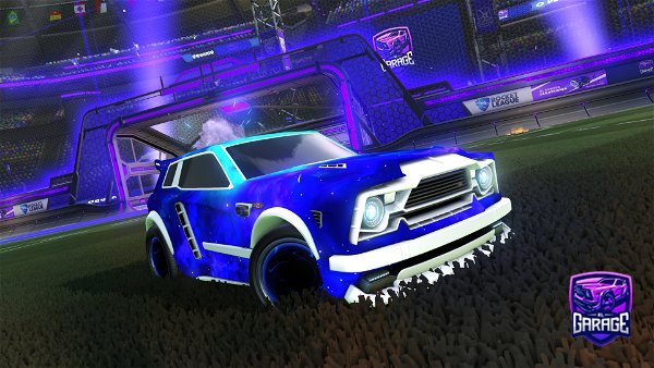 A Rocket League car design from Hermanos-val