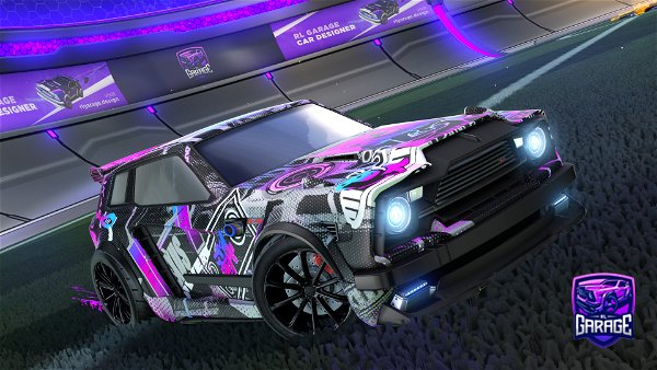 A Rocket League car design from toptower7371