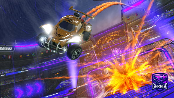A Rocket League car design from Statogirl
