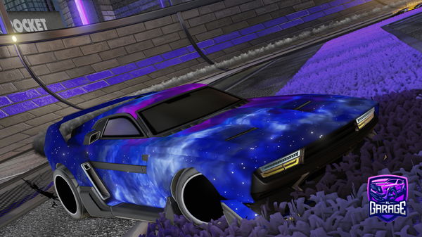 A Rocket League car design from Kitsuleft4dead