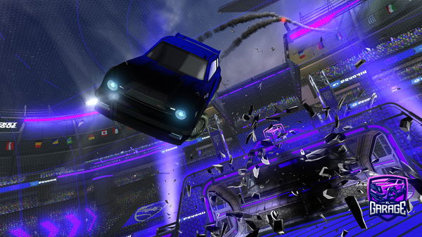 A Rocket League car design from Craxked-dec