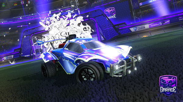 A Rocket League car design from DRACO2909