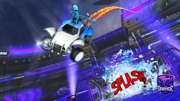 A Rocket League car design from HJ-BFCFOOTBALL17