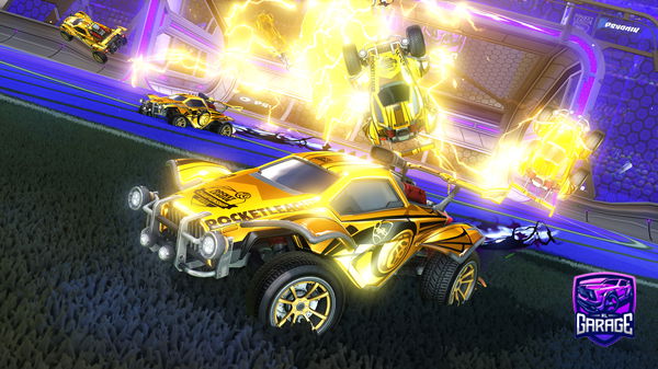 A Rocket League car design from RLGoldBlaze