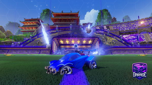 A Rocket League car design from teckball