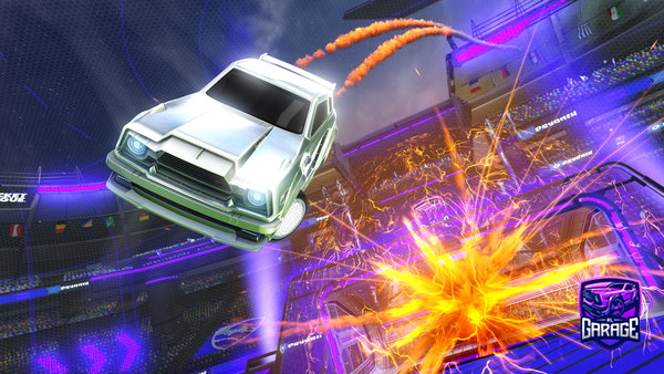 A Rocket League car design from YellowFetus
