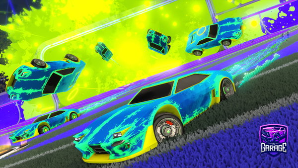 A Rocket League car design from xLOSTSHADOWx658