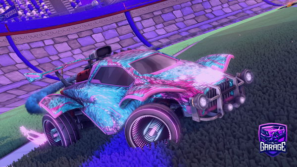 A Rocket League car design from PsychAspect