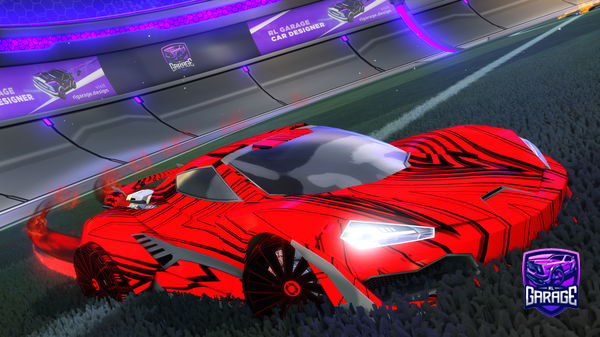 A Rocket League car design from Lithic_Sparkz_