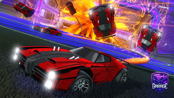 A Rocket League car design from MrTomate0201