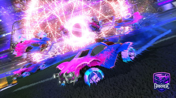 A Rocket League car design from hugzcrii