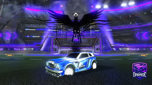 A Rocket League car design from klxpzrl