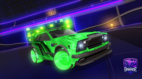 A Rocket League car design from Xoticgg