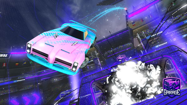 A Rocket League car design from Ironicaly