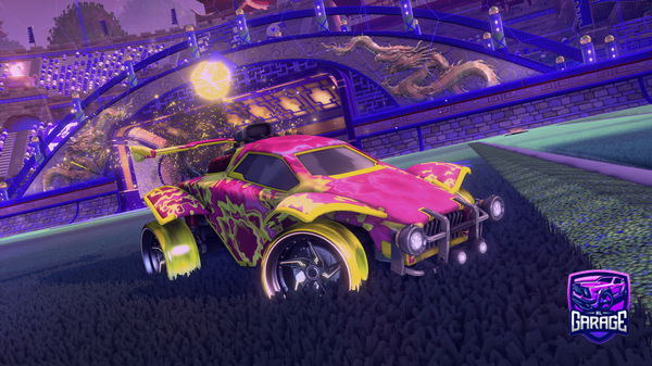 A Rocket League car design from avfcollie