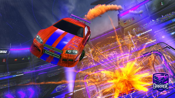 A Rocket League car design from Bearnson45
