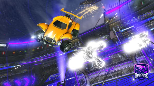 A Rocket League car design from Crazy_Cars