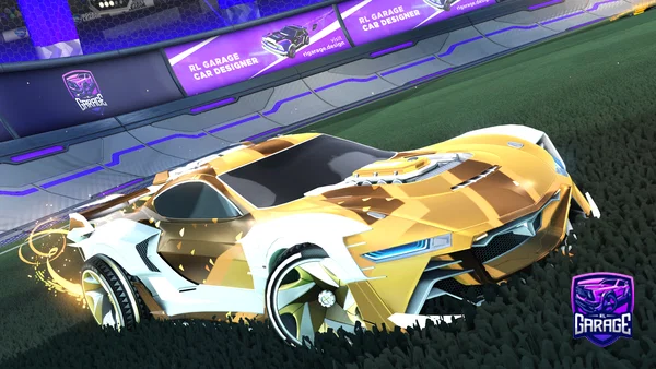 A Rocket League car design from Desempregago