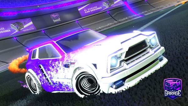 A Rocket League car design from Limits_GG