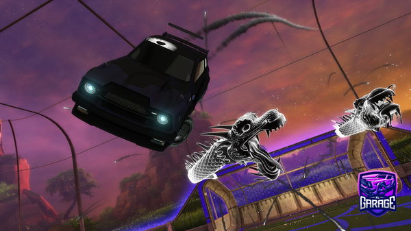 A Rocket League car design from OptixClxdzz