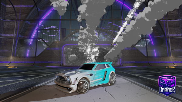 A Rocket League car design from udog